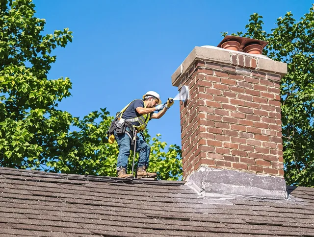 Berlin Chimney Sweep performing an inspection with advanced tools in Berlin, CT