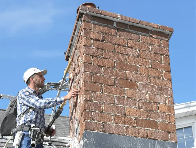 Brickwork for a chimney rebuild by Berlin Chimney Sweep in Berlin, CT