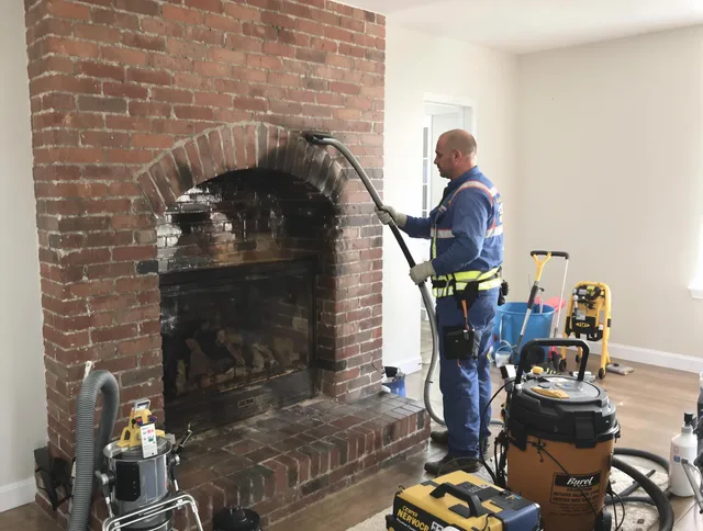 Berlin Chimney Sweep expert performing detailed chimney sweep in Berlin, CT