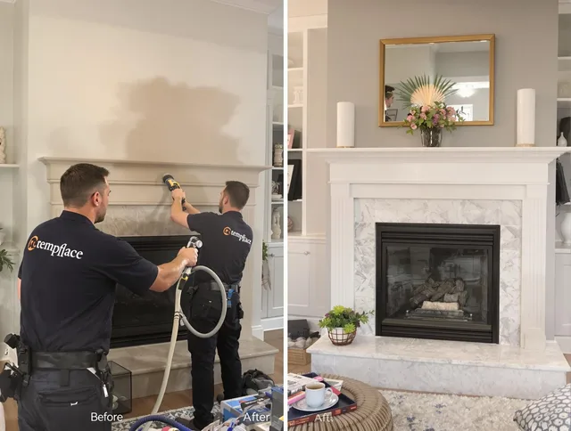 Professional soot removal by Berlin Chimney Sweep team in Berlin, CT